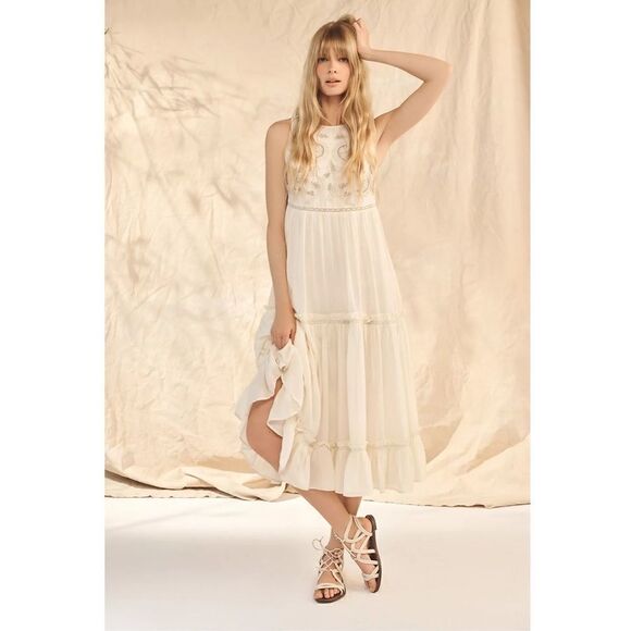 Anthropologie Embroidered Maxi Dress
Pinnacle - Picture 1 of 9